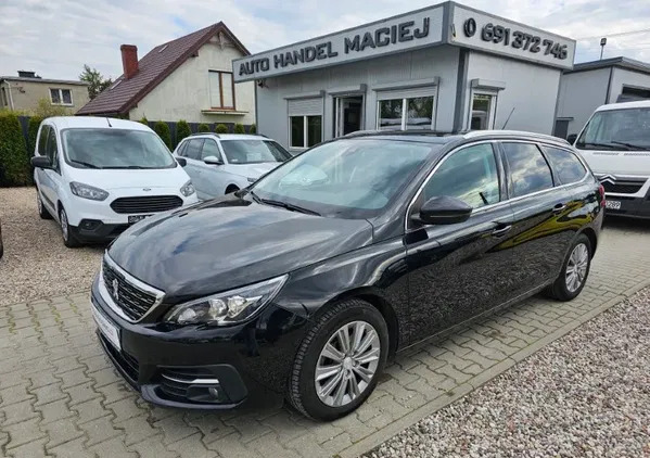 samochody osobowe Peugeot 308 cena 47900 przebieg: 171000, rok produkcji 2018 z Ostrów Lubelski